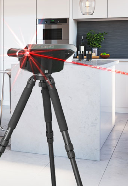 ein laser-messgeraet vermisst praezise kps