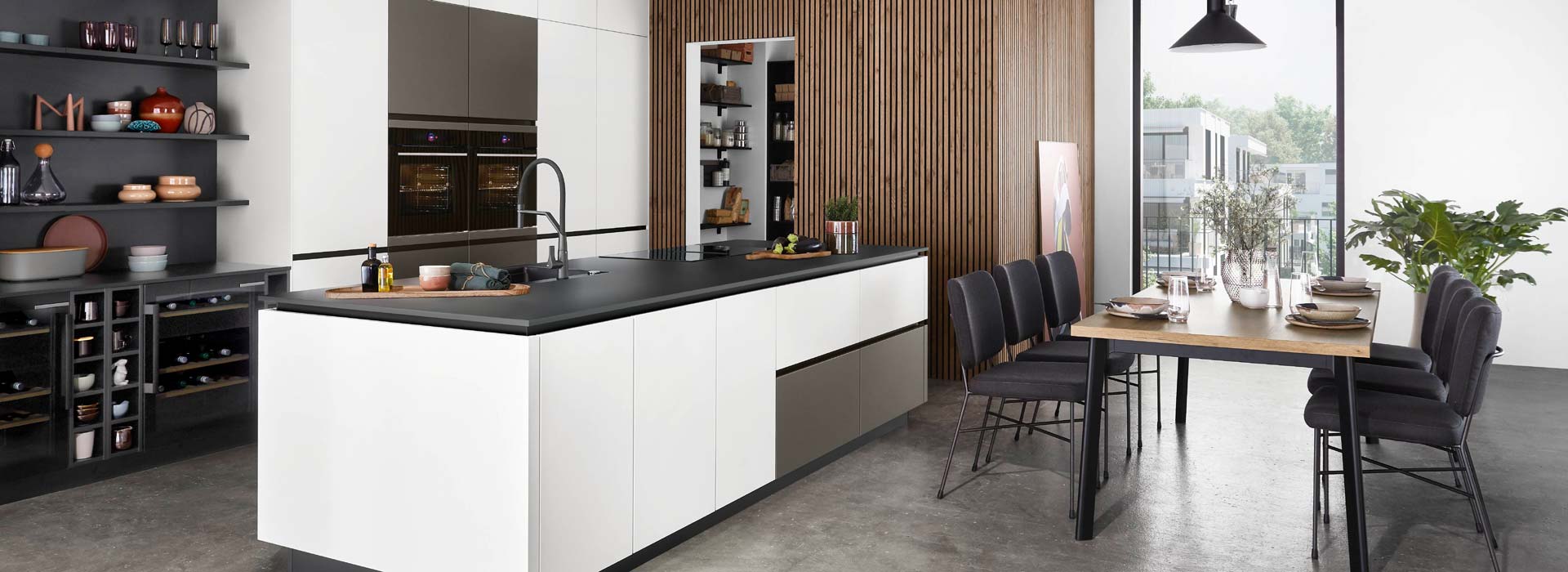 Titelbild Grifflose Küchen